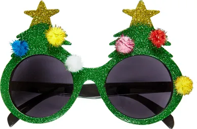 Immagine prodotto di Occhiali Albero Di Natale Glitterato