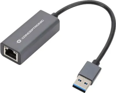 Produktbild von CONCEPTRONIC Adapter USB3.2 Gen 1 -> RJ45 10/10001000