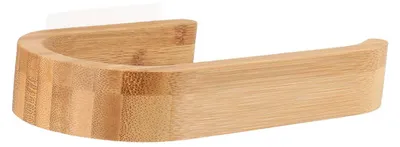Produktbild von Toilettenpapierhalter aus bambus zum aufkleben - Tendance