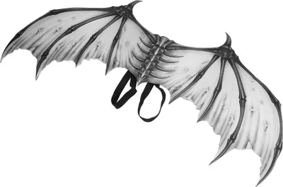 Obrázek produktu pro Halloween Wing skládací party kostým rekvizita Cosplay příslušenství pro děti Kid GiftWhite