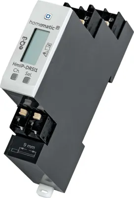 Image de Actionneur de commutateur Homematic IP DRSI1 Noir Blanc