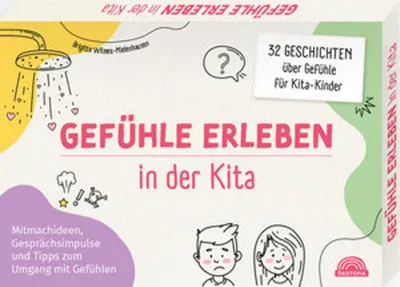 Immagine prodotto di Kartenset für die Kita: Gefühle entdecken und verstehen, 32 Geschichten, Impulsfragen & Spielideen