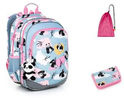 Produktbild von Schulrucksack-Set, 3-tlg. ELLY 22004 SET MEDIUM