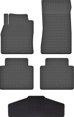 Produktbild von Gummi Fußmatten Set Für: Lexus Is Iii (2013-) Gummimatten Schwarz