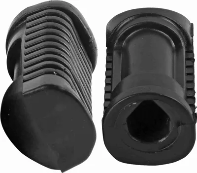 Produktbild von Motorrad Vordere Fußrastenplatte Fußstütze Gummipad Grip Cover für Honda 125cc CG 125