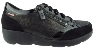 Produktbild von Mephisto Gladice black Gizy 00 Schnürer Schwarz