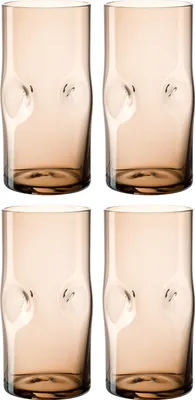 Produktbild von LEONARDO Vesuvio, Braun, Glas, 4 Stück(e), Rund, 330 ml, 70 mm