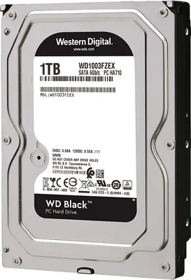 Produktbild von Western Digital 1TB 3,5 Zoll  interne Festplatte 7200rpm SATA III 64MB Cache WD1003FZEX