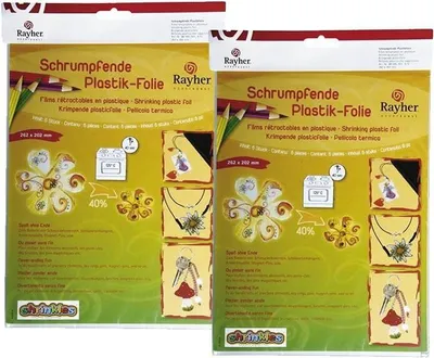Obrázok produktu pre Súprava zmršťovacích fólií -10 bielych a matných listov