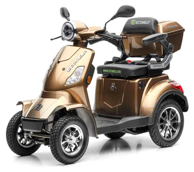 Produktbild von E-Seniorenmobil Voltrixx, Lithium-Akku, 4-Rad, 1000 Watt, Braun