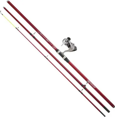 Immagine prodotto di Daiwa Sweepfire+q860fm Surfcasting-combo Rot 4.20 m / 100-200 g Rot 4.20 m