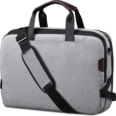 Produktbild von SITHON Umhängetasche für Laptop Grau 41 x 28 x 11 cm