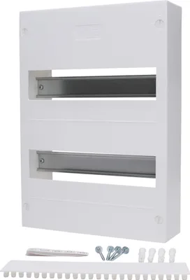 Produktbild von KOPP Aufputz-Verteilerkasten N24A, IP40, 63A, 400VAC, ohne Tür, 2-reihig