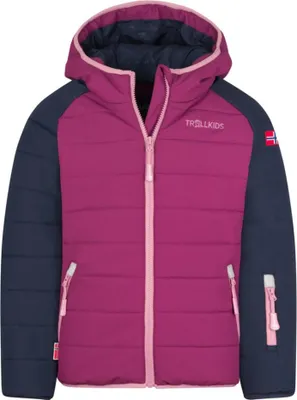 Produktbild von Trollkids Kids Hafjell Snow Jacket PRO Jungen Jacke Rosa 514-182 Grösse 140