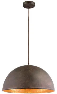 Produktbild von LED Hängeleuchte, gold, rostfarben, Metall, D 41 cm