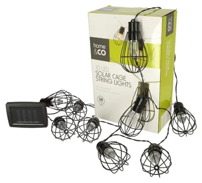 Immagine prodotto di Luci da giardino lampadina solare ghirlanda loft 10LED