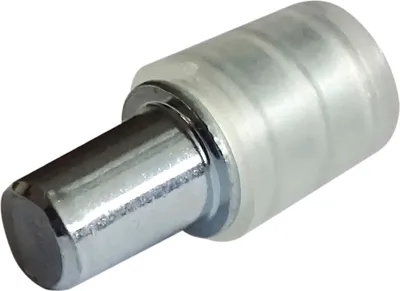 Produktbild von Glasbodenträger Luisa 5 mm Stahl verzinkt mit Kunststoffhülse 100 Stk.