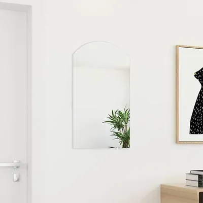 Produktbild von Wandspiegel aus Glas 70 x 40 cm Rahmenlos, klare Reflexion für Schlafzimmer, Wohnzimmer, Flur und Garderobe, minimalistisches Design