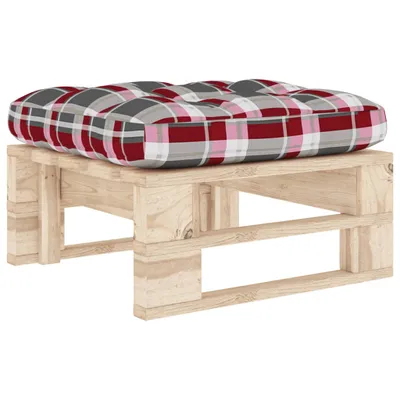 Image de vidaXL Tabouret de jardin pour palettes Bois de pin imprégné