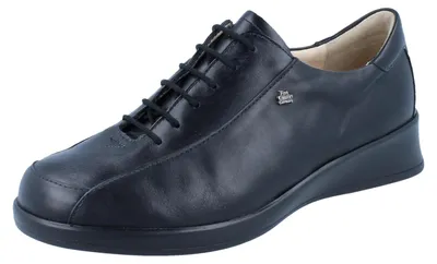 Obrázek produktu pro Pohodlná šněrovací obuv Finn Comfort Narita, dámská, černá, kůže, NEW - Black