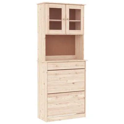 Produktbild von Highboard ALTA 77x35x188 cm Massivholz Kiefer