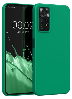Produktbild von kwmobile Handyhülle für Xiaomi Redmi Note 11 Pro / Note 11 Pro (5G) / Note 12 Pro (4G) Hülle - Case Silikon - Kabelloses Laden - Schutzhülle Cover in