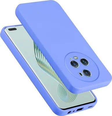 Produktbild von Cadorabo Hülle für Honor Magic 5 Pro Hülle Silikon Handyhülle Case aus flüssigem Silikon, Kratzfeste und stoßfeste Schutzhülle für Honor Magic 5 Pro