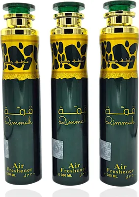 Produktbild von Lattafa Raumduft Set Lufterfrischer Qimmah 3x300ml=900ml
