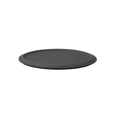 Image de Villeroy & Boch Iconic assiette de service noir 24x1,5cm