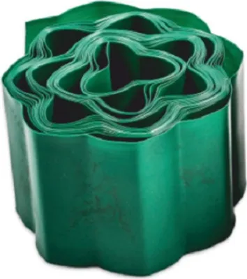 Produktbild von Gartenrand Garteneinfassung Rasenkante Gartengras Rasenrand Kunststoff Rollweg 10cm x 9m Grün