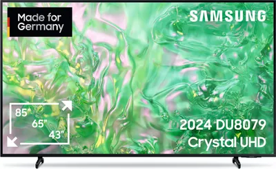Produktbild von Samsung LED-Fernseher GU55DU8079UXZG Schwarz 55 Zoll Smart TV