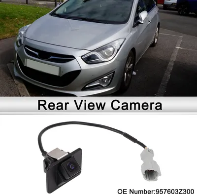 Image de Caméra De Recul Pour Plaque D'Immatriculation Pour Hyundai I40 2011-2015 Caméra D'Assistance Au Stationnement Caméra De Recul Numéro Oe : 957603Z300