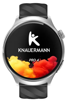 Produktbild von Knauermann PRO 4 (2026) Smartwatch mit Anruf & SOS Funktion