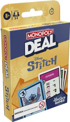 Produktbild von Spanisches Disney Stitch Monopoly Deal-Spiel