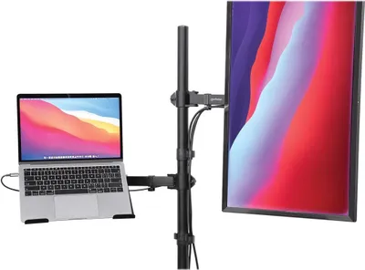 Immagine prodotto di MANHATTAN Tischhalterung mit Monitorarm und Notebookablage