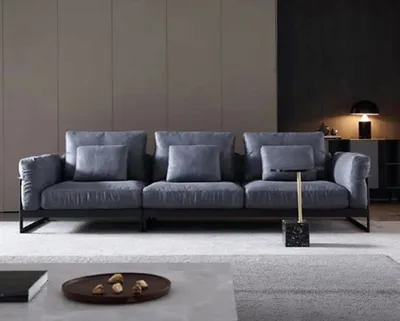 Produktbild von Sofa 4 Sitzer Big XXL Couch Sofas Couchen Wohnzimmer Design Big Couchen Leder