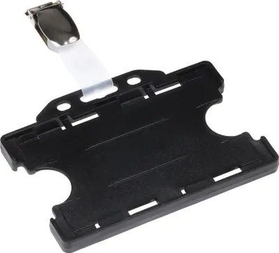 Obrázek produktu pro Europel 121285, Držák odznaku, Na šířku, Plast, Černá, 54 mm, 85 mm