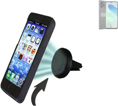 Produktbild von K-S-Trade Kompatibel mit UMIDIGI G5C Auto Handy Halterung KFZ Halter Lüftungsgitterhalterung Air Vent mount Smartphone Halter