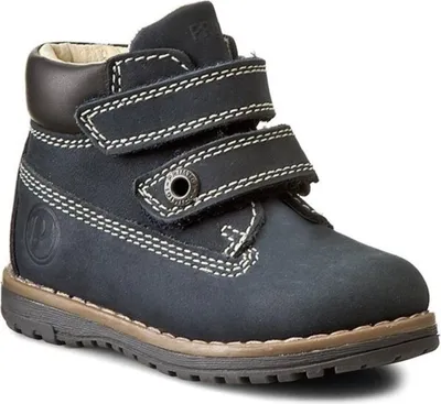 Produktbild von Primigi Kinder Stiefel Nubuk/Blue Scuro Warmfutter Winterschuhe Schneestiefel Gr.34