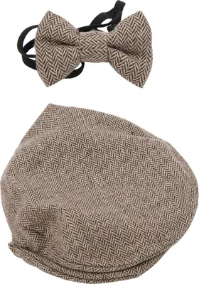 Obrázok produktu pre Fotografické rekvizity,Detské fotografické rekvizity,Novorodenecké detské fotografické rekvizity,Fotografické rekvizity Plochá čiapka,Detská fotografia Gentleman Hat Bow Tie,Fotografické rekvizity Set
