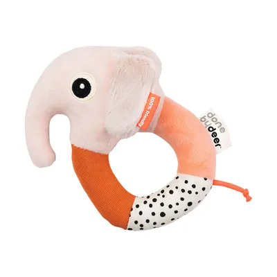 Image de Hochet anneau Elphee rose (40832416)