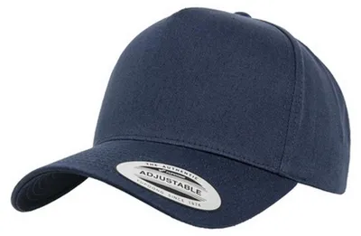 Image de Flexfit - Casquette snapback « Classic » à 5 panneaux TN896 (taille unique) (bleu marine)