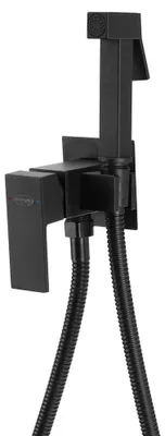 Immagine prodotto di Aqualine Bidet - Miscelatore per bidet ad incasso con doccia, nero opaco SK301B
