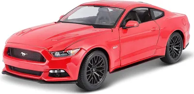 Image de Maisto 31197 - Voiture miniature - Ford Mustang '15 (rouge, échelle 1:18)