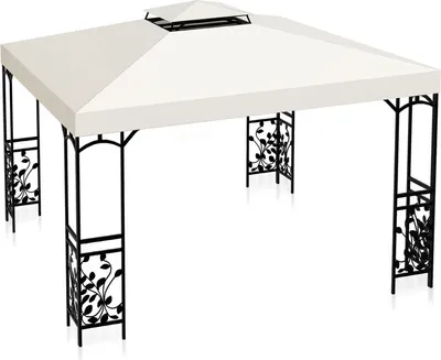 Produktbild von Ersatzdach Dach 150g/m2 für Pavillon 150g/m2 Material Partyzelt Festzelt Pavillondach Dachplane Ersatzplane 3x3 Meter