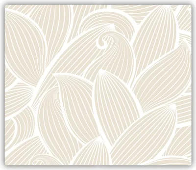 Produktbild von Tulup Glas Herdabdeckplatte Glaskeramikkochfeld-Abdeckung Spritzschutz Glasabdeckplatte Kochplattenabdeckung und Schneidebrett - Einteilig - 60x52 cm Blätter Muster