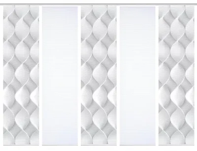 Produktbild von 84113 LAMIRA Schiebegardine, recyceltem Polyester, 245x60 cm