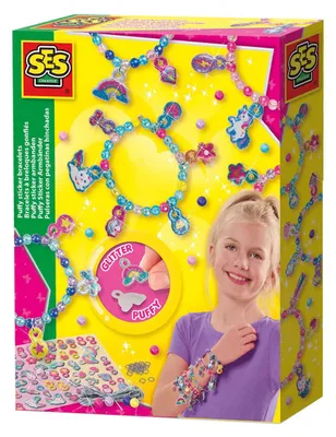 Obrázok produktu pre SES Creative 14747, Detská súprava na výrobu náramkov, 5 rok / roky, Viacfarebný