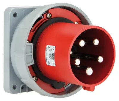Image de Fiche industrielle droite 125A 5 broches 400V IP66/67 645-6
