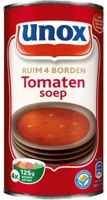 Produktbild von Unox Tomatensoep 520 ml – Reichhaltige Tomatensuppe für ca. 4 Portionen